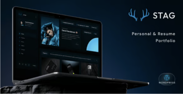 STAG Personal & Resume Portfolio WordPress Theme