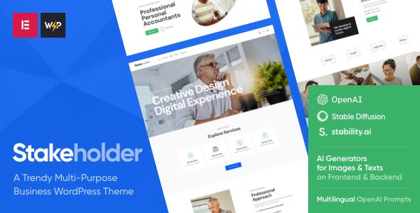 Stakeholder - Business Firm & Venture WordPress Theme 1 Stakeholder Business Firm & Venture WordPress Theme
