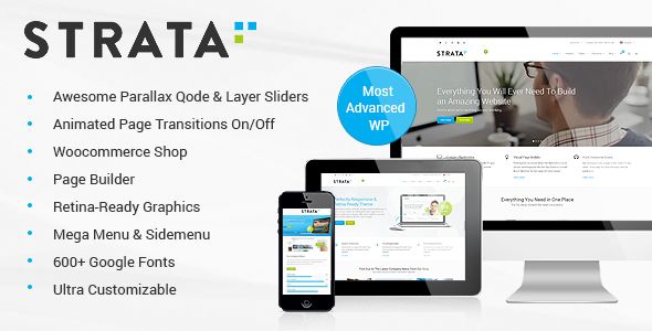 Strata – Professional Multi-Purpose Theme 1 Strata – Professional Multi-Purpose Theme WordPress Theme