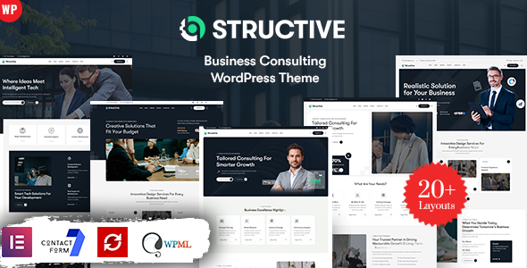 Structive - Business Consulting WordPress Theme 1 Structive - Business Consulting WordPress Theme