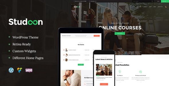 Studeon - Education Center & Training Courses WordPress Theme 1 Studeon - Education Center & Training Courses WordPress Theme