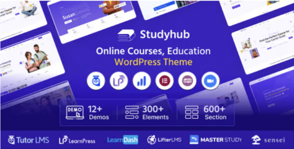 Studyhub Education WordPress Theme