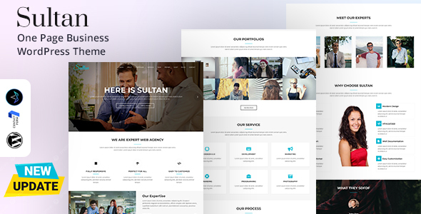 Sultan - One Page Business WordPress Theme 1 Sultan One Page Business WordPress Theme