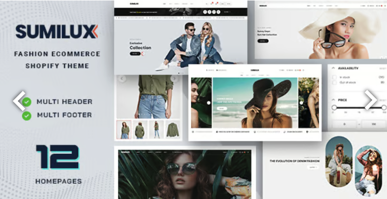Sumilux - Fashion Multipurpose Shopify Theme 1 Sumilux Fashion Multipurpose Shopify Theme