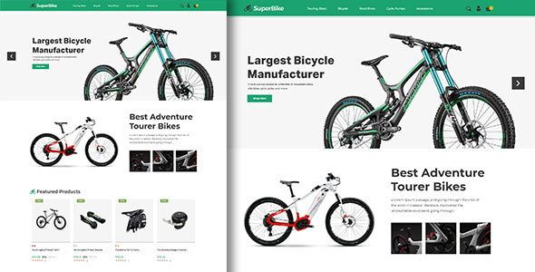 Super Bike – Bicycle Magento Theme