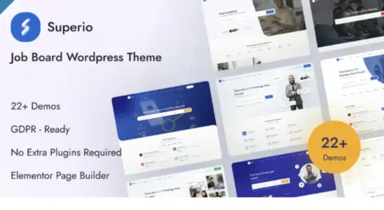 Superio Pro – Job Board WordPress Theme