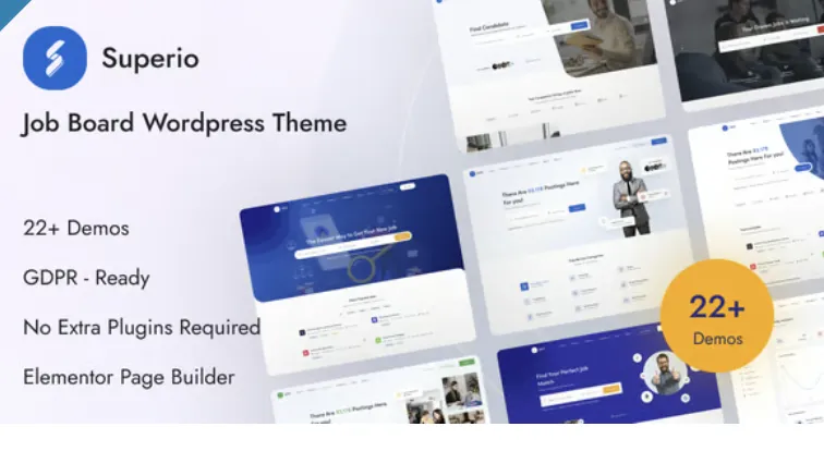 Superio Pro – Job Board WordPress Theme 1 Superio Pro – Job Board WordPress Theme