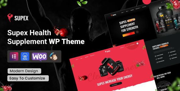 Supex – Health Supplement WordPress Theme 1 Supex – Health Supplement WordPress Theme