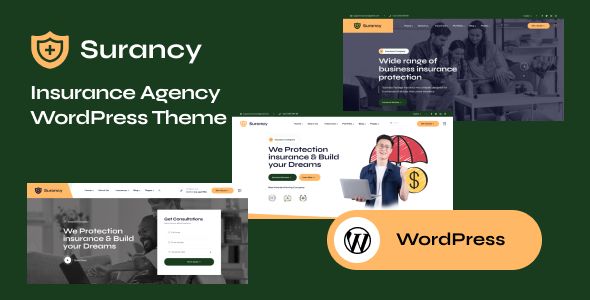 Surancy – Insurance Agency WordPress Theme 1 Surancy Insurance Agency WordPress Theme