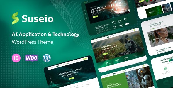 Suseio – AI Application Technology WordPress Theme 1 Suseio – AI Application & Technology WordPress Theme