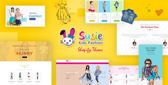Susie Kids Fashion Shopify Theme