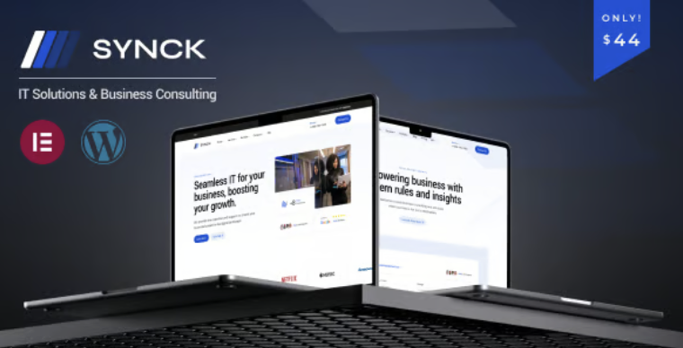 Synck IT Solutions WordPress Theme 1 Synck IT Solutions WordPress Theme