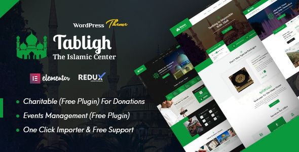 Tabligh – Islamic Institute Mosque WordPress Theme 1 Tabligh Islamic Institute Mosque WordPress Theme