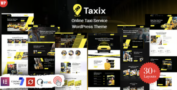 Taxix - Taxi Booking WordPress