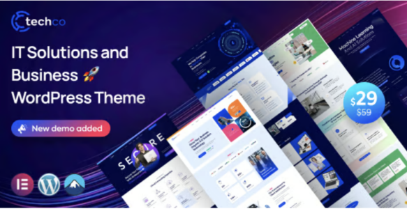 Techco IT Solutions and Business WordPress Theme