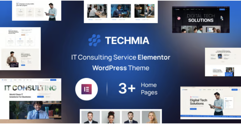 Techmia - IT Consulting Service Elementor WordPress Theme 1 Techmia IT Consulting Service Elementor WordPress Theme