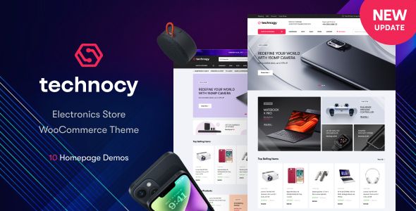 Technocy – Electronics Store WooCommerce Theme 1 Technocy – Electronics Store WooCommerce Theme