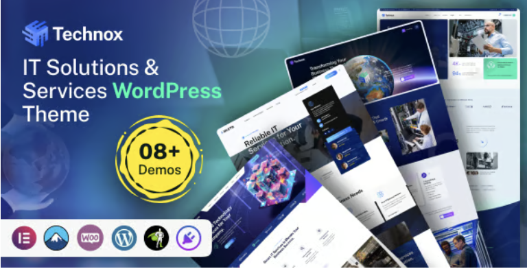 Technox - IT Solutions & Services WordPress Theme 1 Technox IT Solutions & Services WordPress Theme