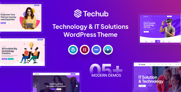 Techub – Technology & IT Solutions WordPress Theme 1 Techub – Technology & IT Solutions WordPress Theme