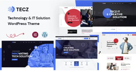 Tecz Pro – IT Solutions & Technology WordPress Theme