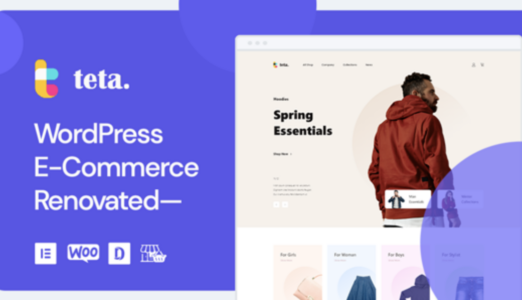 Teta WordPress E-Commerce Renovated theme