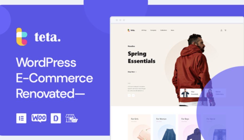 Teta - WooCommerce WordPress theme 1 Teta WordPress E-Commerce Renovated theme