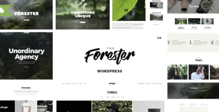 The Forester Pro WordPress Theme
