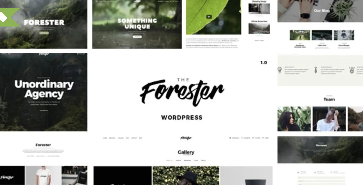 The Forester Pro – Creative Portfolio Clean WordPress Theme 1 The Forester Pro WordPress Theme