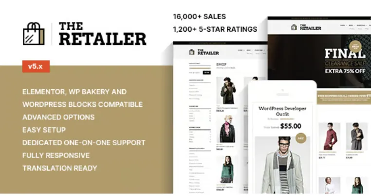 The Retailer Pro – Premium WooCommerce Theme 1 The Retailer Pro WordPress Theme