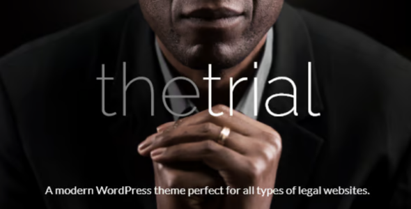 The Trial - Law WordPress Theme