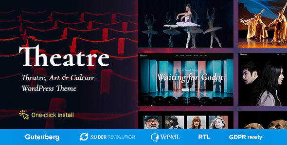 Theater - Concert & Art Event Entertainment Theme 1 Theater - Concert & Art Event Entertainment Theme WordPress Theme