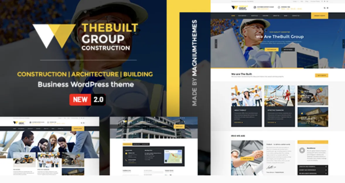 TheBuilt Pro – Construction and Architecture WordPress theme 1 The Built Pro – Construction and Architecture WordPress theme
