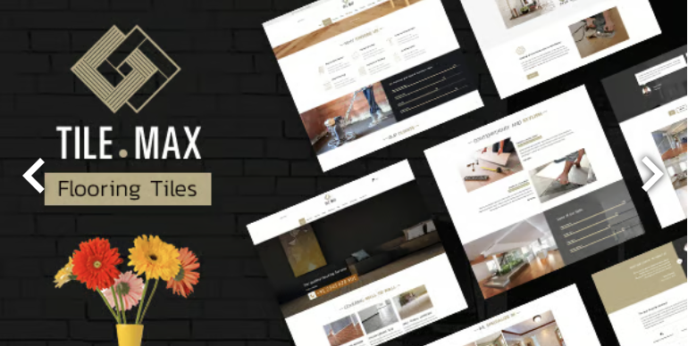 TileMax - Tiling, Flooring WordPress Theme 1 Tile Max - Tiling, Flooring WordPress Theme