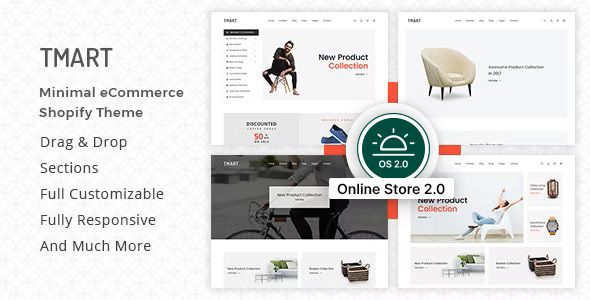 Tmart Minimalist Shopify Theme
