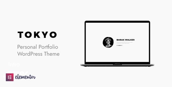 Tokyo – Personal Portfolio WordPress Theme 1 Tokyo – Personal Portfolio WordPress Theme