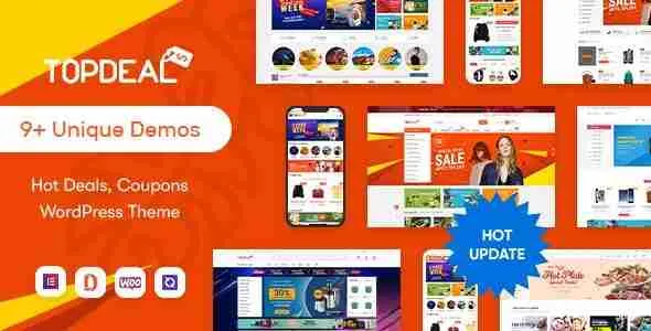 Top Deal - Multi Vendor Marketplace Elementor Woo Commerce WordPress Theme