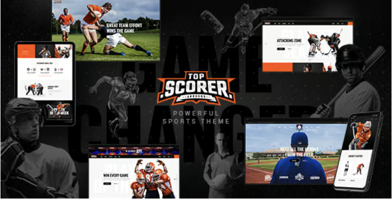 TopScorer - Sports WordPress Theme 1 Top Scorer - Sports WordPress Theme
