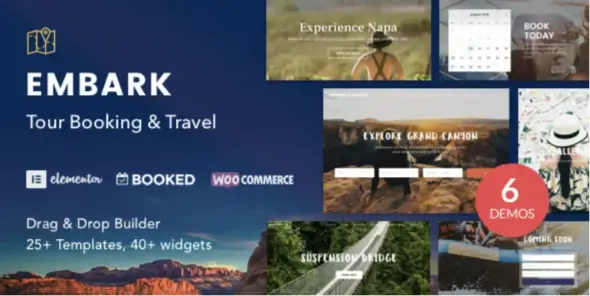 Embark Tour Booking & Travel WordPress Theme