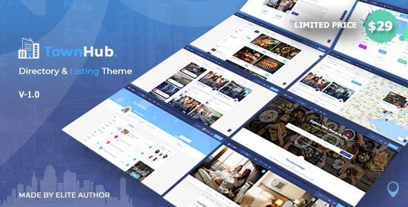 TownHub - Directory & Listing WordPress Theme 1 Town Hub Directory & Listing WordPress Theme
