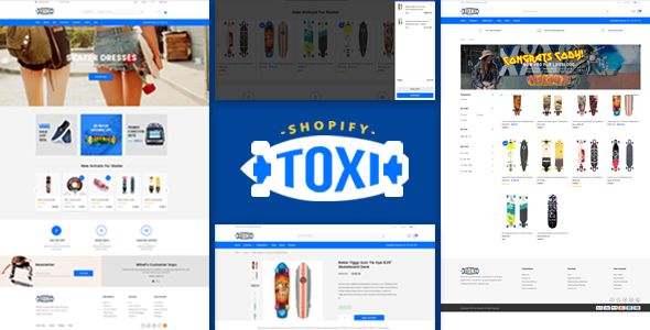Toxi | UX Shopify Theme