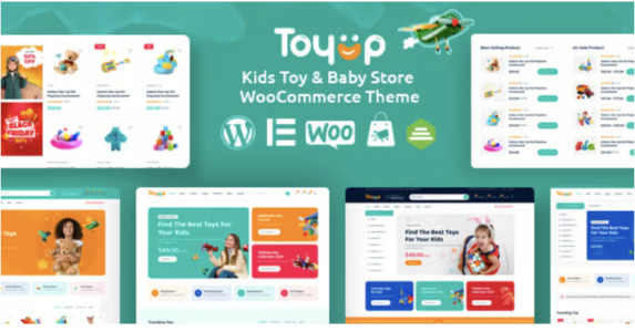 Toyup - Kids Toys Store WooCommerce WordPress Theme