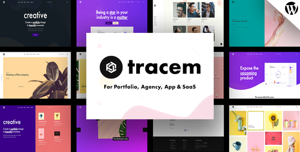 Tracem - Elementor Agency & Portfolio WordPress Theme 1 Tracem for Elementor Agency & Portfolio WordPress Theme