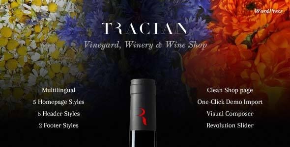 Tracian – Wine WordPress Theme 1 Tracian – Wine WordPress Theme