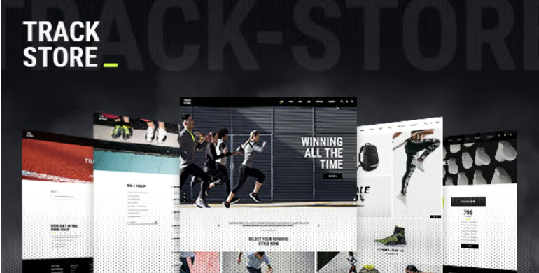 TrackStore - Sport Shop WordPress Theme 1 Track Store - Sport Shop WordPress Theme