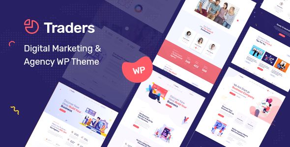 Traders - Digital Marketing & Agency WordPress Theme 1 Traders Digital Marketing & Agency WordPress Theme