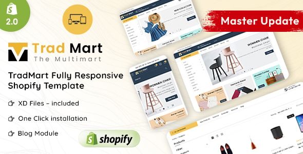 Tradmart Shopify 2.0 Multi Purpose Responsive Theme