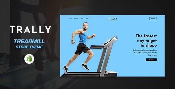 Trally Single Product Shopify Store theme