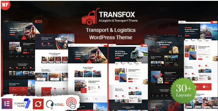 Transfox - Logistics Transport 1 Transfox Logistics Transport WordPress Theme