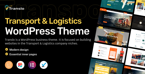 Translo – Logistics and Transportation WordPress Theme 1 Translo Transport & Logistics WordPress Theme