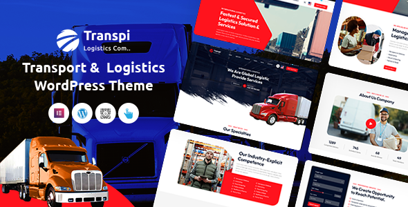 Transpi - Logistics and Transportation WordPress Theme 1 Transpi - Logistics and Transportation WordPress Theme